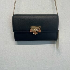 Ted Baker London | Parisa Black Crossbody Logo Bag